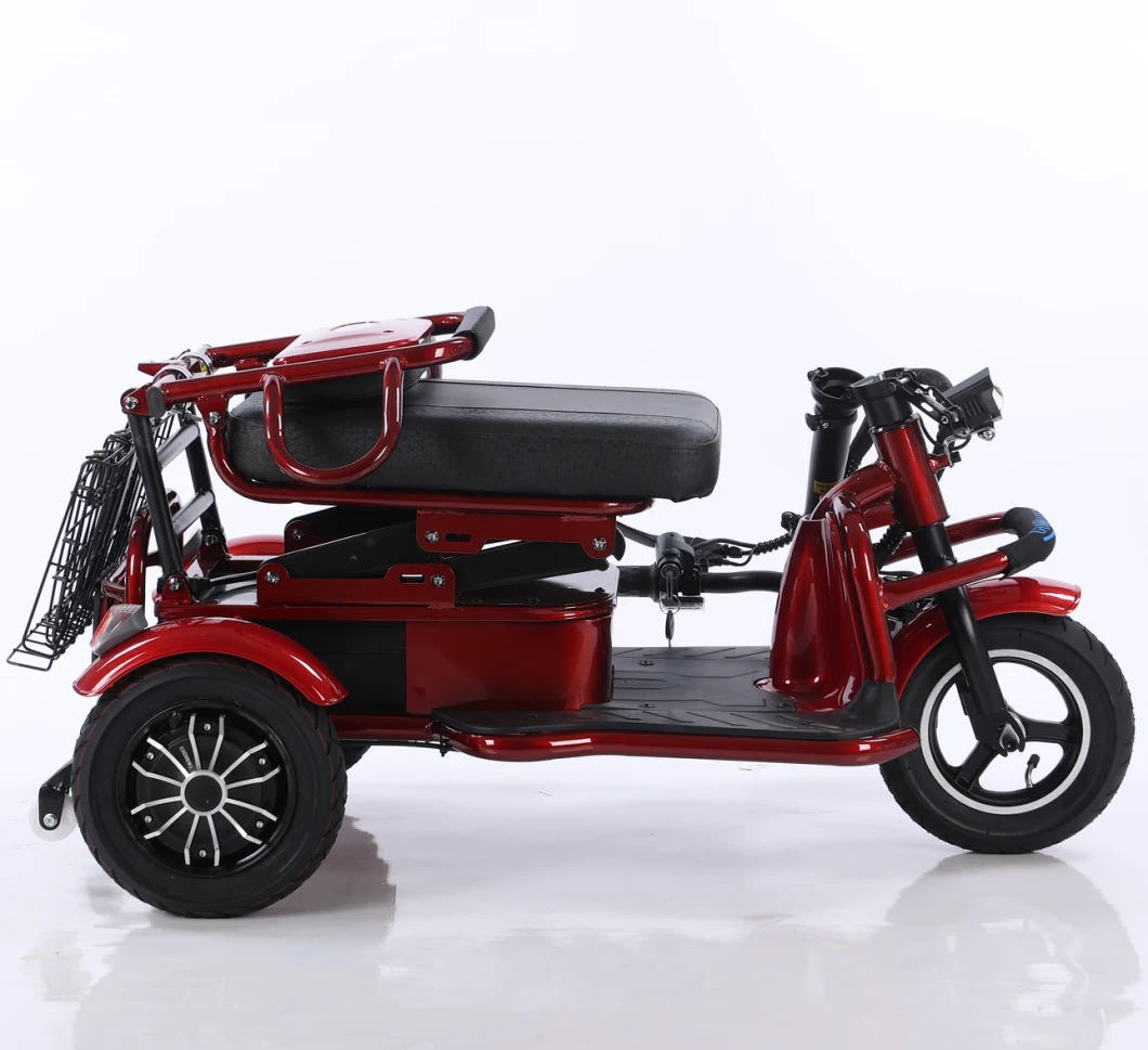 Hot Selling Electric Tricycle Folding Old-Fashioned Scooter Small Portable Tricycle Scooter for The Disabled