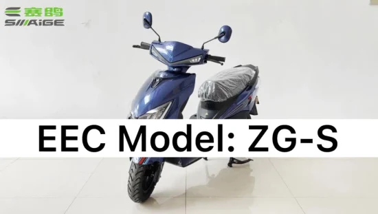 Saige EEC certificó 72V20ah batería de plomo ácido o batería de litio Street Legal 2000W motocicleta eléctrica