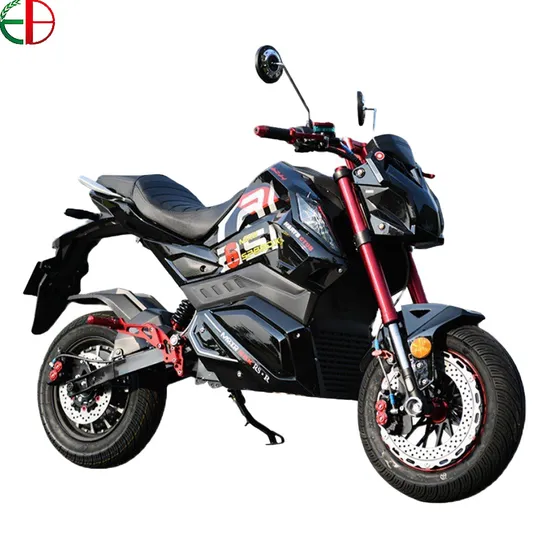 Accumos 2000W a 9000W Motocicleta de carreras eléctrica para adultos de dos ruedas